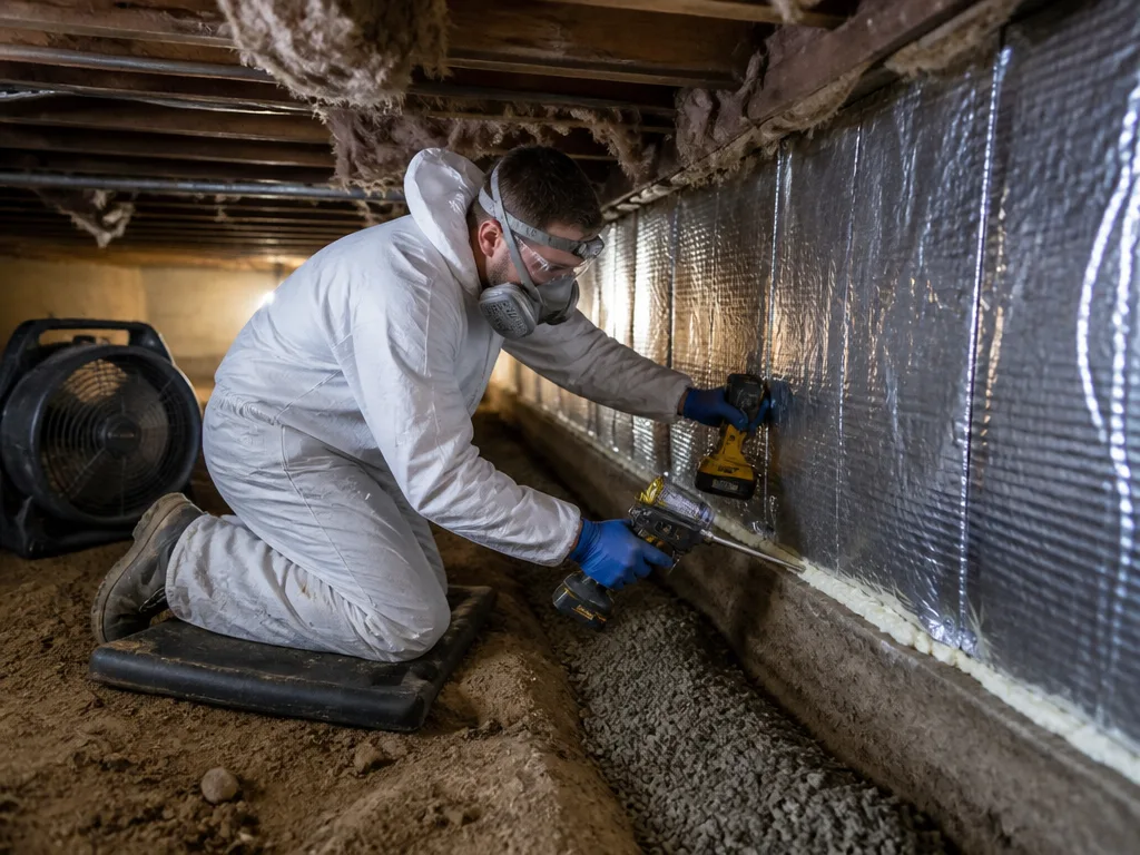 Crawl Space Pest Treatment